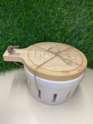 Garlic Chop n Store Set