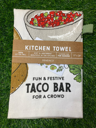 Taco Bar Kitchen Towel