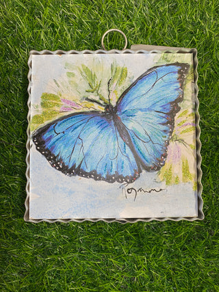 Mini Rozie's Blue Morpho Butterfly