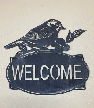 Welcome Bird Wall Decor