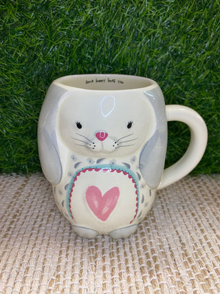 Folk Bunny Mug