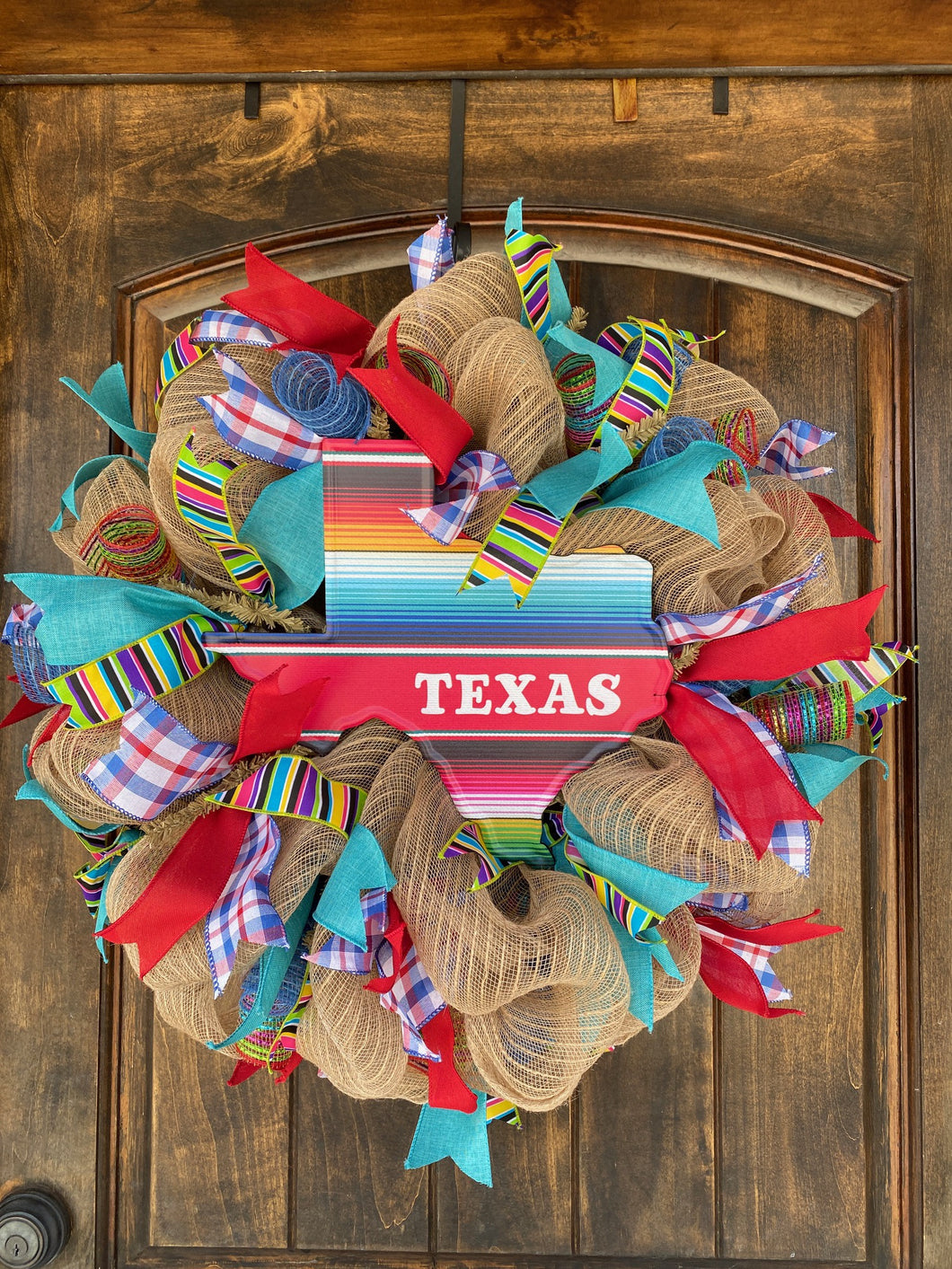 Wreath Mesh Serape TX