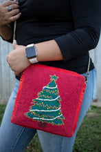 Load image into Gallery viewer, Rockin Christmas Tree Purse
