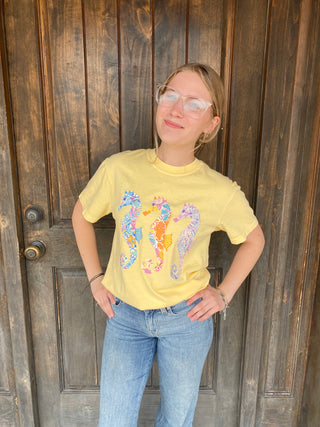 Seahorse Graphic Tee