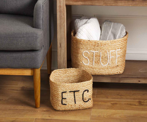 Stuff & Etc Nested Basket Set