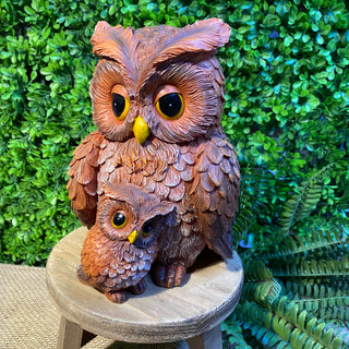 Owl w Baby Garden