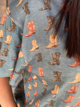 Vintage Boot Basic Tee