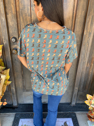 Vintage Boot Basic Tee