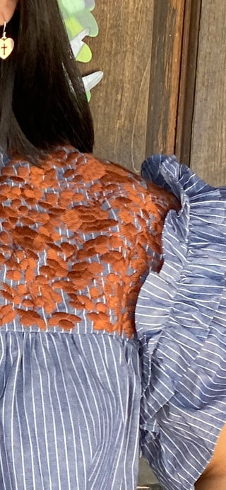 Emma Embroidered Top
