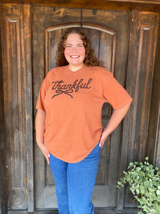 Thankful Comfort Colors Tee – Yam