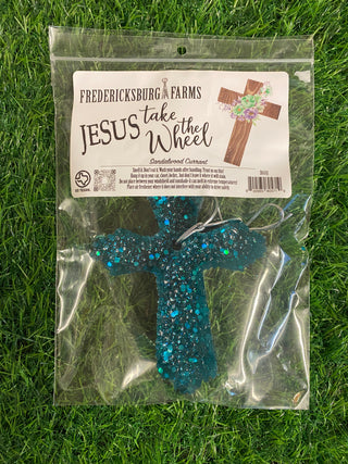 Teal Sandalwood Freshie