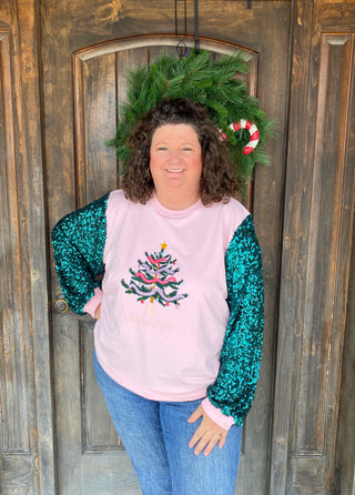 Sparkle Merry & Bright Top