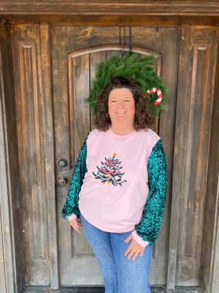 Sparkle Merry & Bright Top