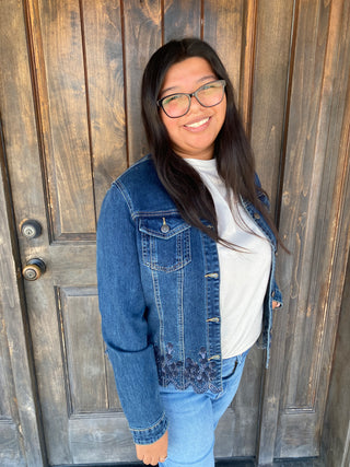 Denim Jacket Dark Wash
