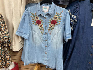 Sutton Denim Top