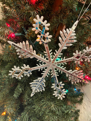 Crystal Snowflake Orn