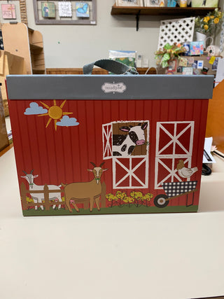 Farm House Wood Toy Set