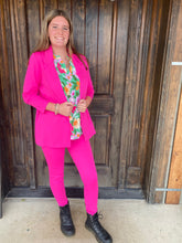 Load image into Gallery viewer, Magic Hot Pink 3/4 Blazer