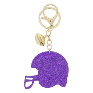 Keychain Purple Helmet