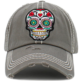 Sugar Skull Cap