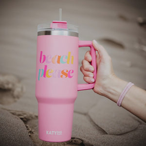 Beach Please 40oz Tumbler