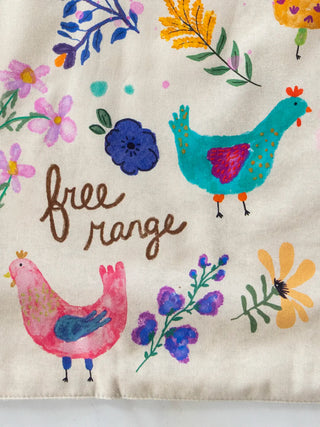 Cotton Dish Towel Free Range