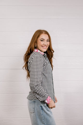 Heidi Gingham Top