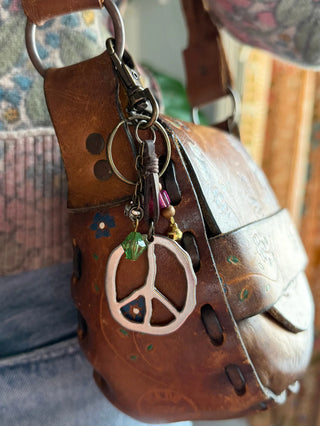 Peace Sign Keychain & Bag Charm Icon
