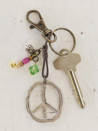 Peace Sign Keychain & Bag Charm Icon