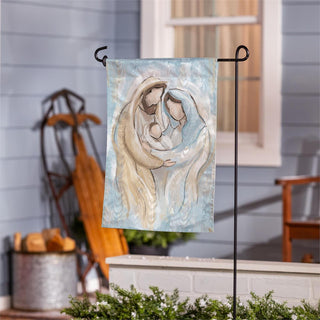nativity-holy-miracle-moire-flag-garden
