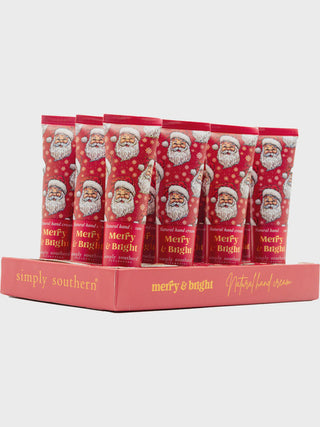 Merry & Bright Santa Simply Southern Hand Cream