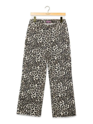 Simply Southern Girls Caramel Leopard Pants