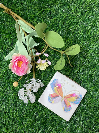 Butterfly Pocket Mirror