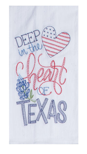 Heart of Texas Flour Sack Towel