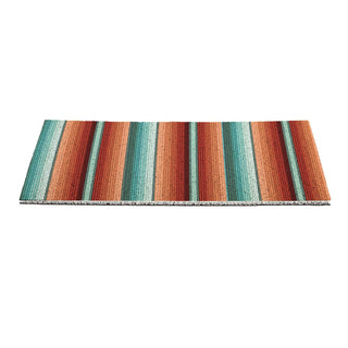 Southwest Pueblo PVC Trapper Mat, Serape Stripe, 2