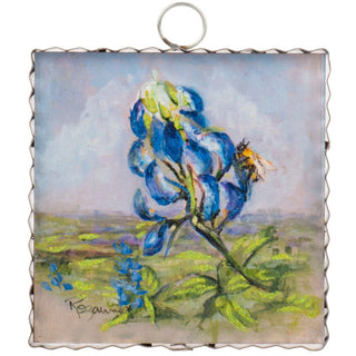 Mini Bluebonnet and Bee Print