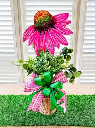 Fanciful Pink Cornflower