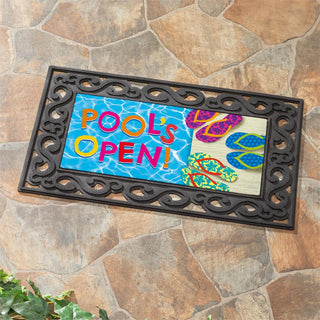 Pool's Open Flip Flops Sassafras Switch Mat
