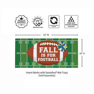 Fall Football Sassafras Switch Mat
