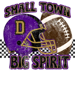 Small Town Big Spirit Dhanis Adult Tee