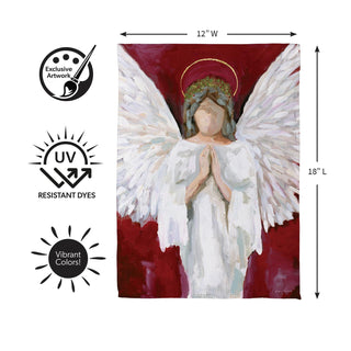 praying-angel-suede-flag-garden