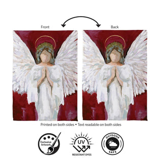 praying-angel-suede-flag-garden