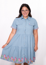 Load image into Gallery viewer, Sage Denim Dress