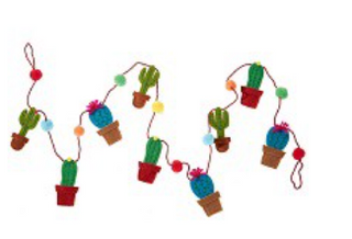 Cactus Garland 6'