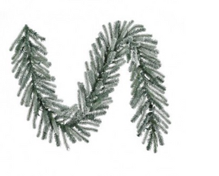 Iced Oxford 6' Garland