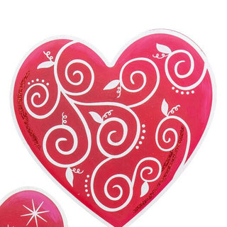 Swirl & Sparkle Heart Stakes