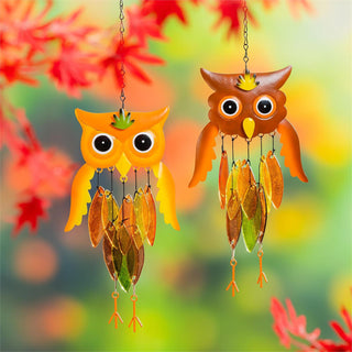 harvest-blossoms-wind-chime-metal-owl-wind-chime