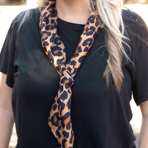 Wild Rag Scarf Leopard