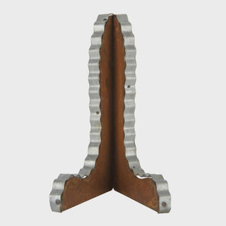 Galvanized Easel Mini Rust