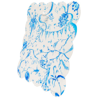 Gallery Scallop Blue Chinoiserie Display Board